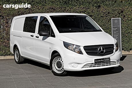 White 2022 Mercedes-Benz Vito Van Vs20 116 Cdi Mwb Rwd