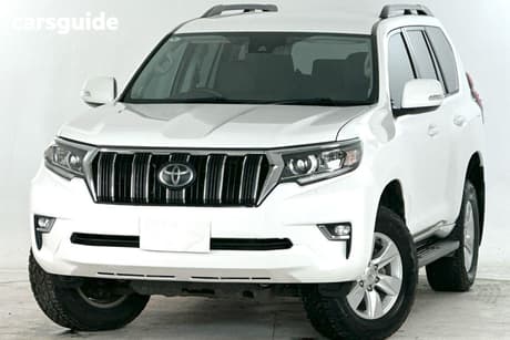 White 2021 Toyota Landcruiser Prado Wagon Gxl