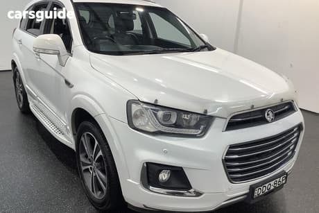 White 2016 Holden Captiva Wagon 7 Ltz (Awd)