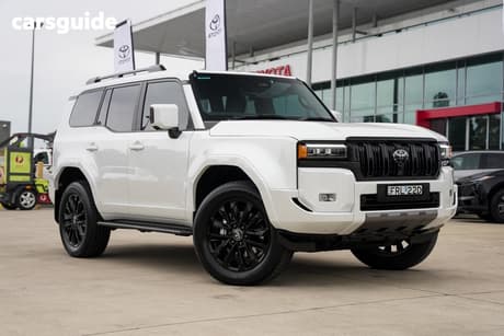 White 2025 Toyota Landcruiser Prado Wagon Vx Frosted White