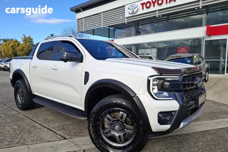 White 2022 Ford Ranger Double Cab Pick Up Wildtrak 3.0 (4X4)