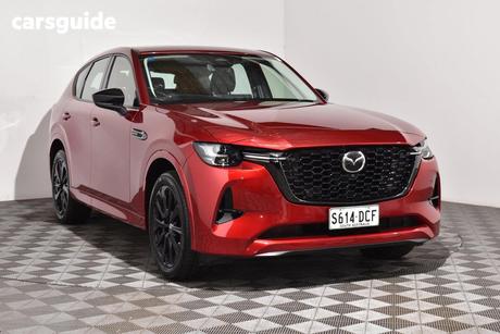 Red 2024 Mazda CX-60 Wagon D50E Gt Hybrid