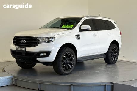 White 2019 Ford Everest Wagon Trend (4Wd 7 Seat)