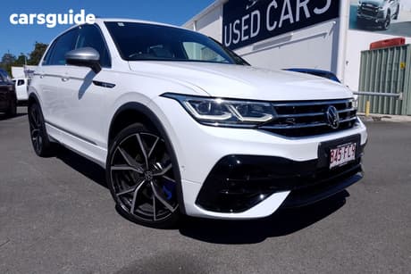White 2022 Volkswagen Tiguan Wagon 235Tsi R