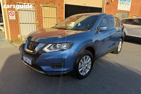 Blue 2022 Nissan X-Trail Wagon St (2Wd)