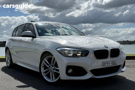 White 2015 BMW 118I Hatchback Sport Line