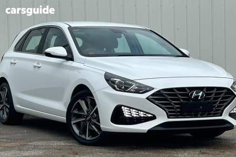 White 2022 Hyundai I30 Hatchback Active