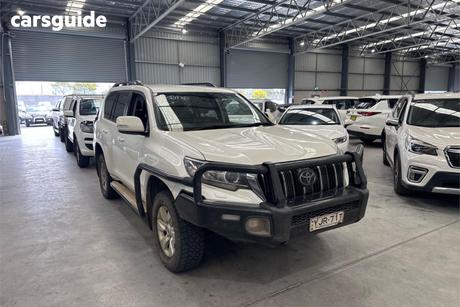 White 2020 Toyota Landcruiser Prado Wagon Gxl