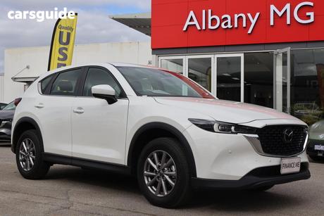 White 2025 Mazda CX-5 Wagon G25 Maxx Sport (Fwd)