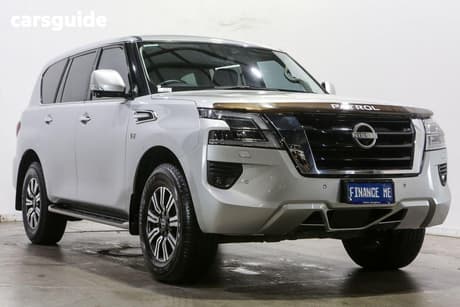 Silver 2022 Nissan Patrol Wagon Ti (4X4)