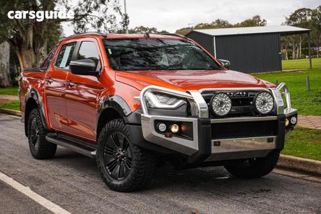 Orange 2021 Isuzu D-MAX Crew Cab Utility X-Terrain (4X4)