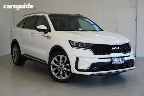 White 2021 Kia Sorento Wagon Gt-Line 7 Seat