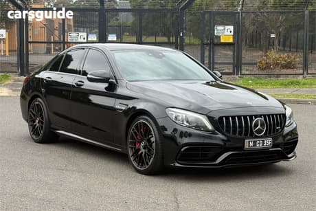 Black 2021 Mercedes-Benz C63 Sedan S
