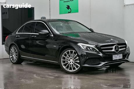 Black 2016 Mercedes-Benz C350 Sedan E (Hybrid)