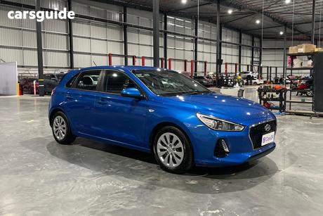 Blue 2018 Hyundai I30 Hatchback Go