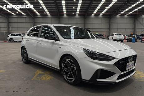 White 2024 Hyundai I30 Sedan N Line