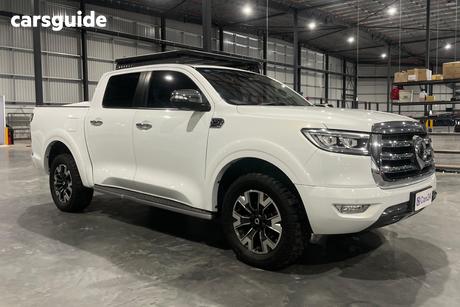 White 2022 GWM UTE Dual Cab Utility Cannon-X (4X4)
