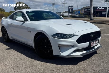 White 2018 Ford Mustang Coupe Fastback Gt 5.0 V8