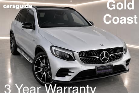 Silver 2016 Mercedes-Benz GLC43 Wagon 43
