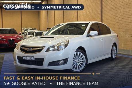 White 2011 Subaru Liberty Sedan 2.5I GT PREMIUM MY11