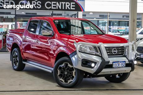 Red 2017 Nissan Navara Double Cab Utility Rx (4X4)