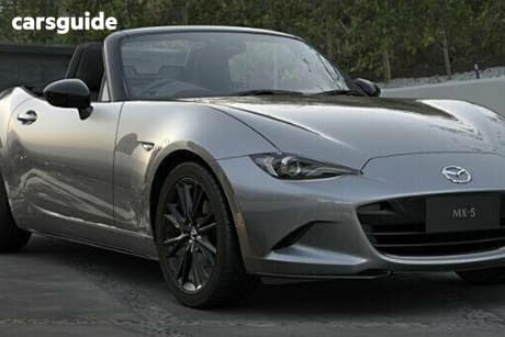 Grey 2026 Mazda MX-5 Convertible G20 Roadster