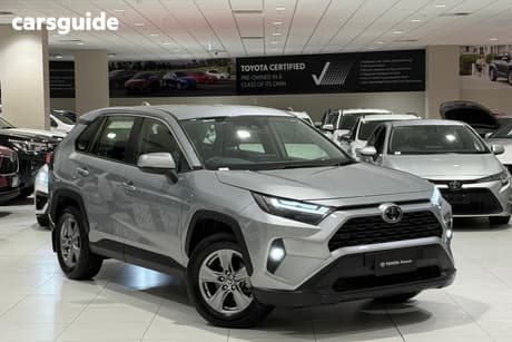 Silver 2025 Toyota RAV4 Wagon Gx (2Wd) Hybrid
