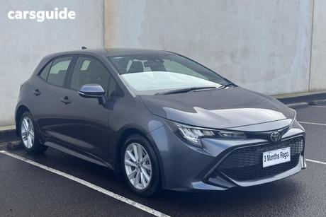 Grey 2022 Toyota Corolla Hatchback Ascent Sport