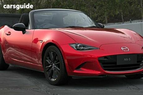 Red 2026 Mazda MX-5 Convertible G20 Roadster