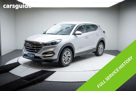 Silver 2016 Hyundai Tucson Wagon Elite (Awd)