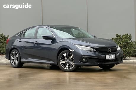 Grey 2019 Honda Civic Sedan Vti-Lx
