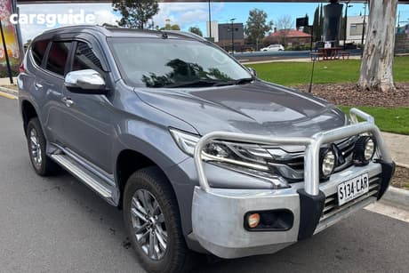 Grey 2018 Mitsubishi Pajero Sport Wagon Glx (4X4) 5 Seat