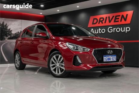 Red 2019 Hyundai I30 Hatchback Active