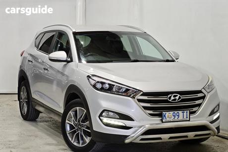Silver 2017 Hyundai Tucson Wagon Elite (Awd)