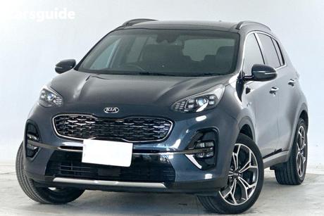 Blue 2019 Kia Sportage Wagon Gt-Line (Awd)
