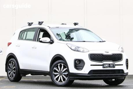White 2017 Kia Sportage Wagon Si Premium (Fwd)