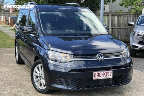 Blue 2024 Volkswagen Caddy Wagon Life Maxi Tdi320