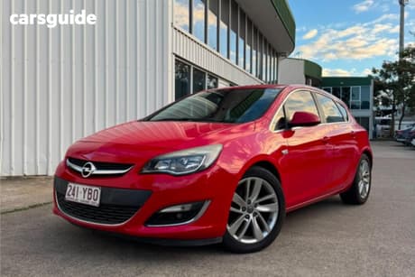 Red 2012 Opel Astra Hatchback 1.6 Sports
