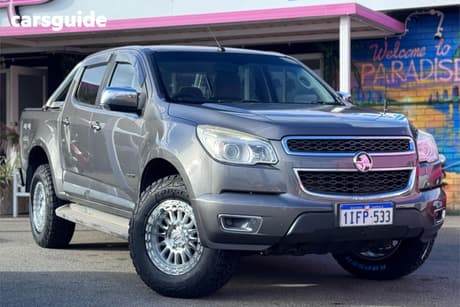 Grey 2014 Holden Colorado Crew Cab Pickup Ltz (4X4)