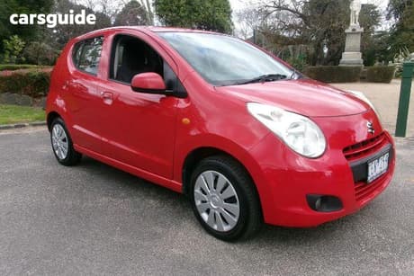 Red 2012 Suzuki Alto Hatchback Gl