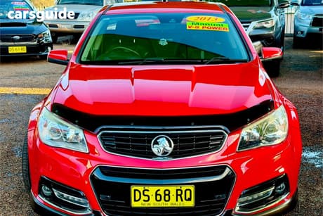 Red 2013 Holden UTE Utility Ss-V Redline