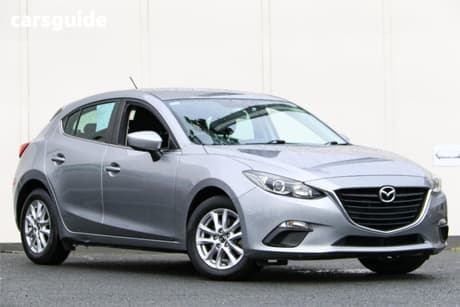 Silver 2014 Mazda 3 Hatchback Maxx