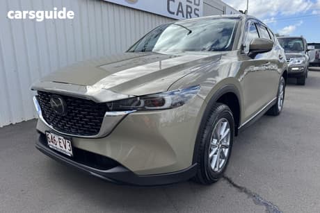 Beige 2022 Mazda CX-5 Wagon Maxx Sport (Awd)