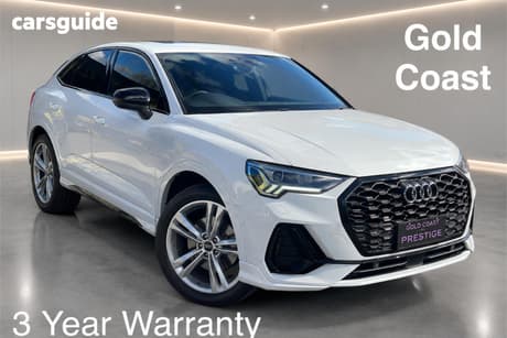 White 2022 Audi Q3 Sportback 35 Tfsi S Line