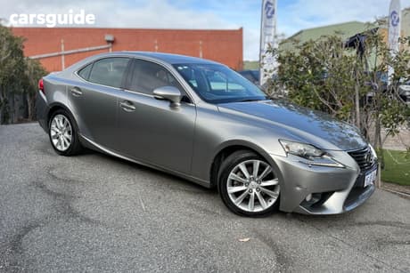 Grey 2013 Lexus IS250 Sedan Luxury