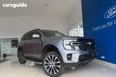Silver 2026 Ford Everest Wagon Platinum (4Wd)
