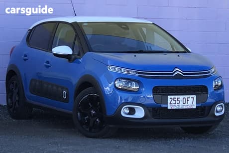 White 2018 Citroen C3 Wagon Shine 1.2 Pure Tech 82