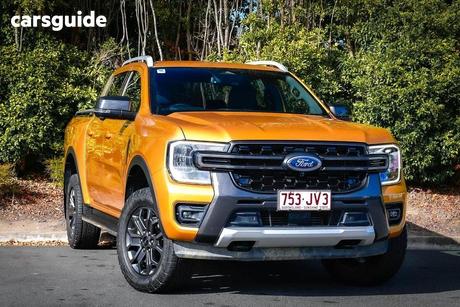 Yellow 2024 Ford Ranger Double Cab Pick Up Wildtrak 2.0 (4X4)