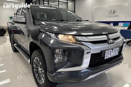 Grey 2020 Mitsubishi Triton Double Cab Pick Up Glx-R (4X4)