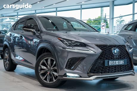 Grey 2018 Lexus NX300 Wagon F Sport (Fwd)